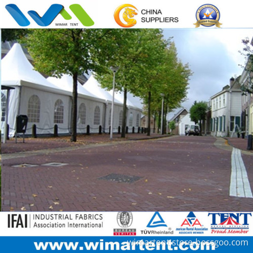 5mx5m Aluminum PVC Pagoda Tent for Trade Tent